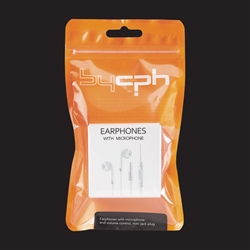 Leki bycph Earphones w. Mic. – Minijack