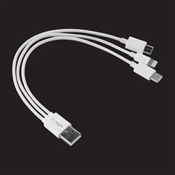 Leki bycph Cable - 3 in 1 0.20 m